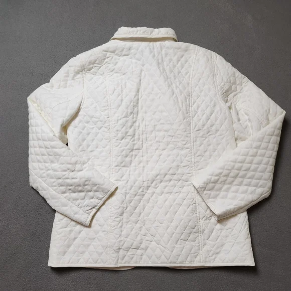 Quilted Jacket JM Collection - Light Spring Fall Jacket Sz Med - Picture 4 of 9